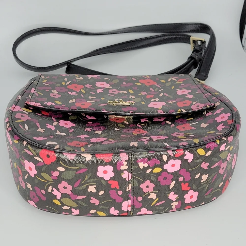 Kate Spade New York Cameron Street BOHO Floral Byrdie Crossbody Purse Bag